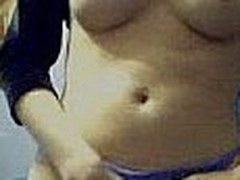 Ash has short hair and a very horny pussy, this babe takes off her clothing in front of the camera and rubs her fur pie like it's no thing, this girl is a closet freak.