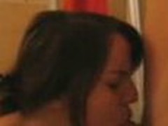 She’s a perfect cock sucker! Loads of semen pouring over babe’s smooth back give evidence of that. Unbelievably soaked close-ups!