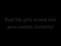 Dark brown legal age teenager undresses and then gets screwed outside doggy style