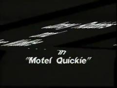 Vintage porn with this dark brown sucking and fucking in a Motel